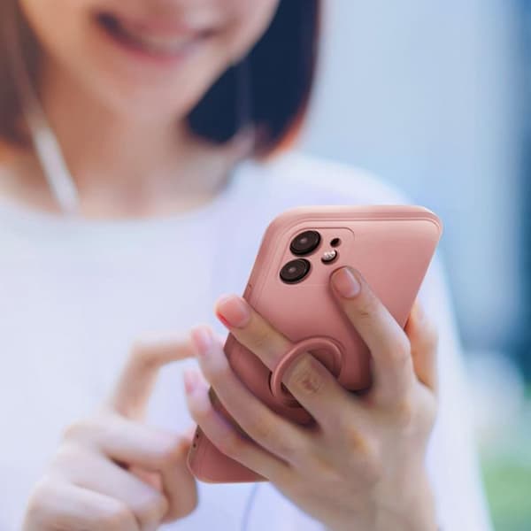 Roar Mobilskal till Galaxy A15 4G/5G Ringhållare Amber - Rosa Rosa