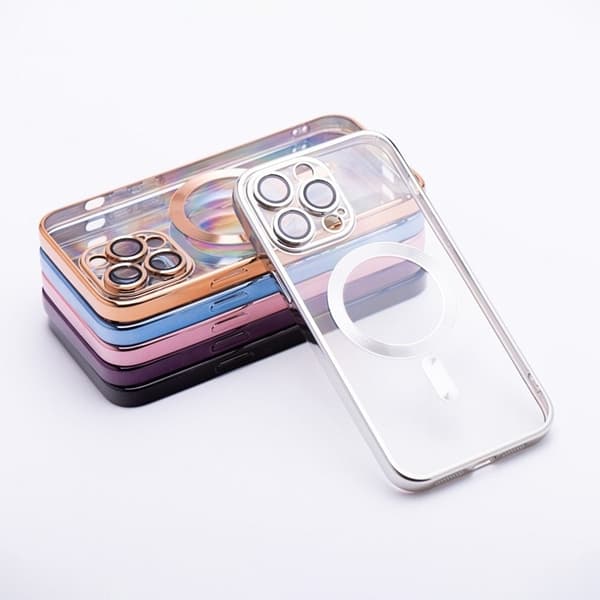 Telefontaske til iPhone 16 Plus MagSafe Electro - Sølv Silver