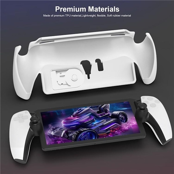 JYS PS5 Portal Skal TPU JYS-P5183 Kickstand - Vit