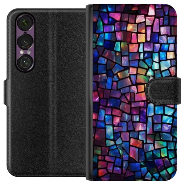 Plånboksfodral till Sony Xperia 1 VII med Disco