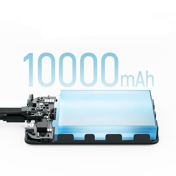 Cuktech Magnetisk Powerbank 10000 mAh CP132ML - Vit