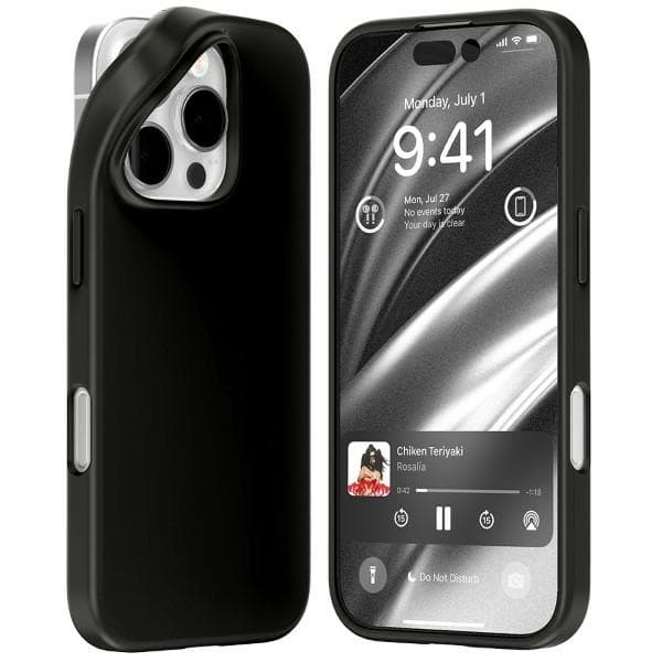 Mercury Telefontaske til iPhone 16 Pro Soft - Sort Black
