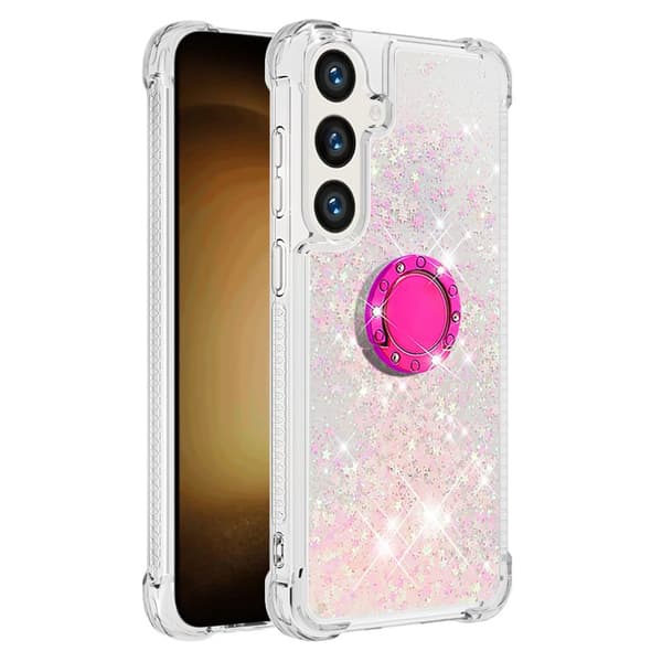 Mobilskal för Samsung Galaxy S26 Plus TPU Kickstand - Rosa