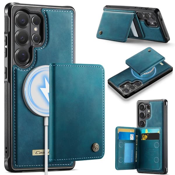 CaseMe Mobilskal för Samsung Galaxy S26 Ultra Magnetiskt PC + TPU - Grön