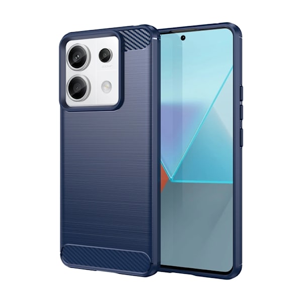 Xiaomi Redmi Note 13 Pro Plus Mobilskal Carbon - Blå