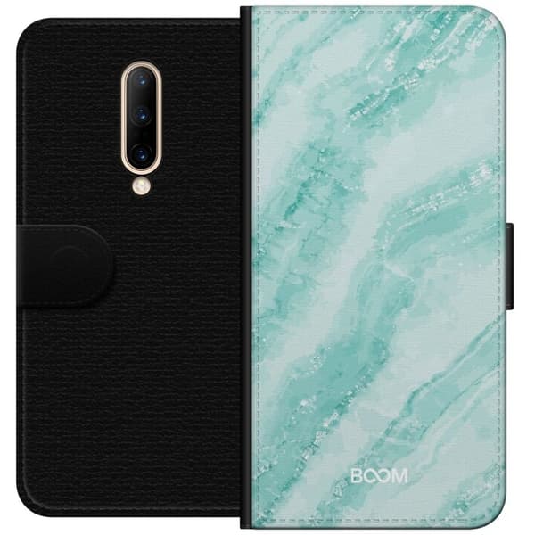 Plånboksfodral till OnePlus 7 Pro med Mint Marble
