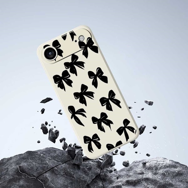 Mobilskal till iPhone Air Bow Pattern Printing Straight - Beige Beige