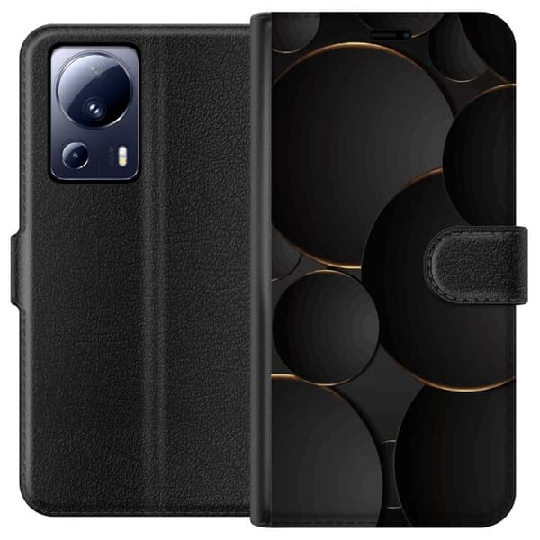 Pungcover til Xiaomi 13 Lite med Luksuriøse Cirkler
