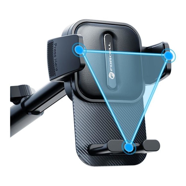 Forcell Bilhållare Magnetic F-Grip Guardian - Svart Svart