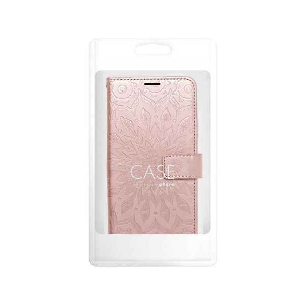 Galaxy S23 Ultra Wallet Case Mezzo Book Mandala - Rose Gold
