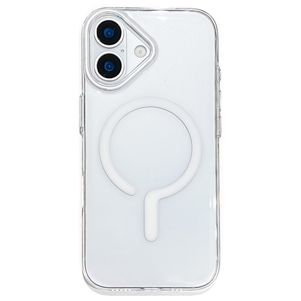 Mobilskal till iPhone 17 MagSafe TPU + PC - Vit Vit