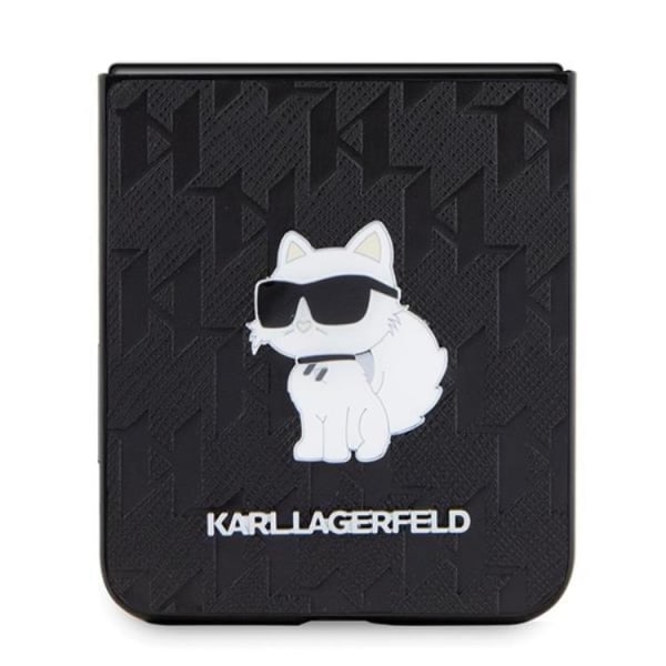 Karl Lagerfeld Galaxy Z Flip 5 -puhelinkotelo Saffiano Monogram Choup