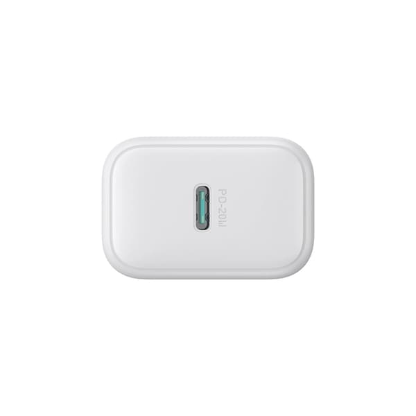 Joyroom Snabbladdare 20W USB-C Med USB-C 1m Kabel - Vit Vit