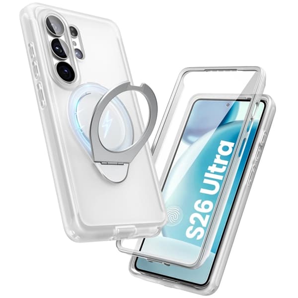 SupCase Mobilskal För Galaxy S26 Ultra Magsafe Cosmo - Frost Vit