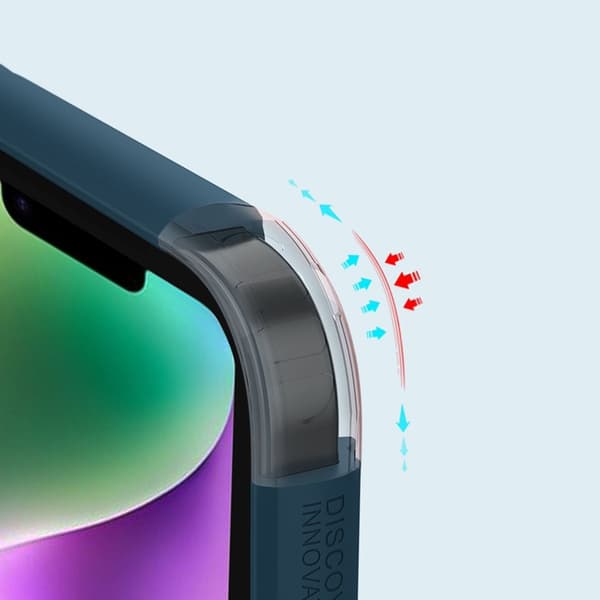 Nillkin iPhone 14 Plus Skal Super Frosted Shield Pro - Blå Blå