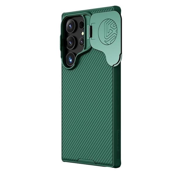 Nillkin Mobilskal till Galaxy S24 Plus Magsafe CamShield Prop - Grön Grön