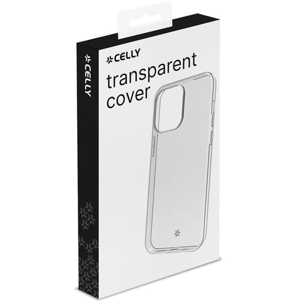 Celly iPhone 15 Pro Mobilskal Gelskin TPU - Clear Transparent