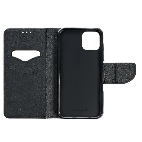 iPhone 15 Plus Plånboksfodral Fancy - Svart Svart