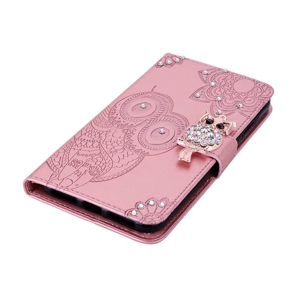Plånboksfodral för Samsung Galaxy S26 Konstläder - Roséguld
