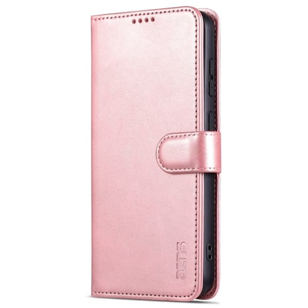 AZNS Samsung Galaxy S23 FE Plånboksfodral Slim Konstläder - Roséguld