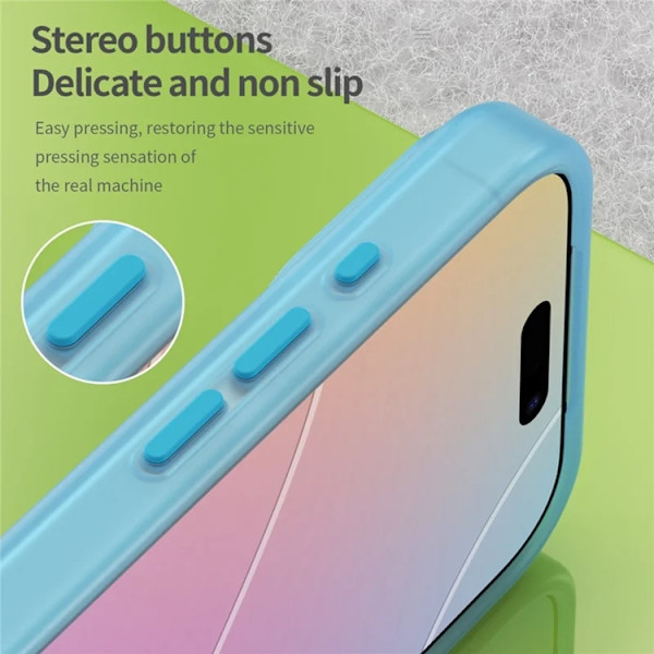 Mobilskal till iPhone 17 Pro Max MagSafe Matte Translucent - Blå Blå