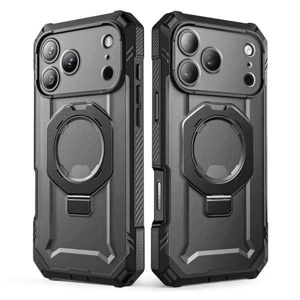 SupCase Mobilskal för iPhone 18 Pro/17 Pro Magsafe Grip Pro - Svart
