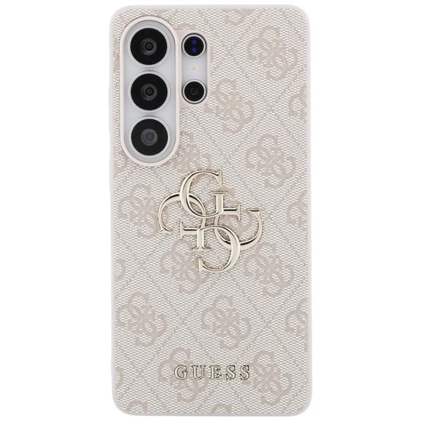 Guess Mobilskal För Galaxy S26 Ultra MagSafe 4G Big Metal Logo Rosa
