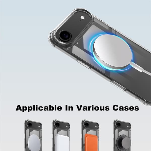 IMAK Mobilskal till iPhone Air MagSafe Shockproof - Clear Transparent