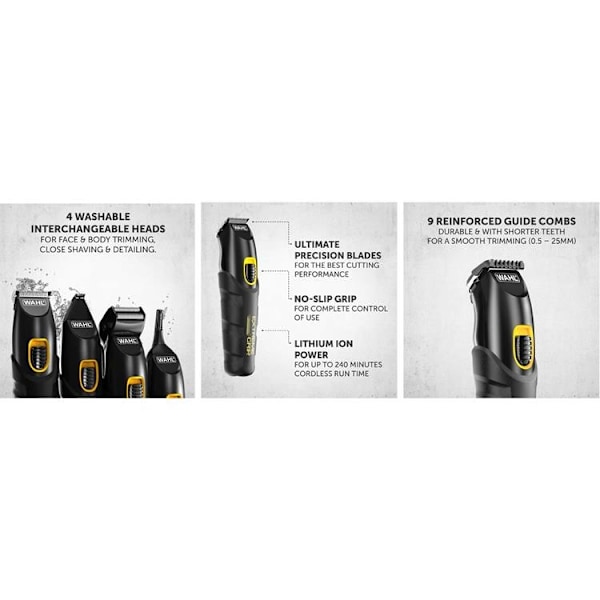 WAHL Skäggtrimmer Extreme Grip - Advanced