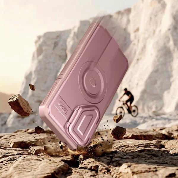 Tech-Protect Mobilskal För Galaxy S26 Ultra Magsafe Kevlar 2-Set - Rosa