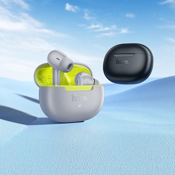 Hoco TWS In-Ear Hörlurar Trådlösa Bluetooth EQ24 - Grå Grå