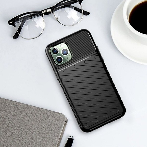 Forcell iPhone 14 Pro Skal Thunder Mjukplast Svart Svart