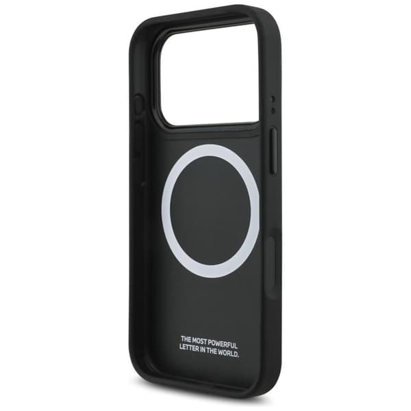 BMW telefontaske til iPhone 17 Pro MagSafe M Shape Logo - Sort Svart