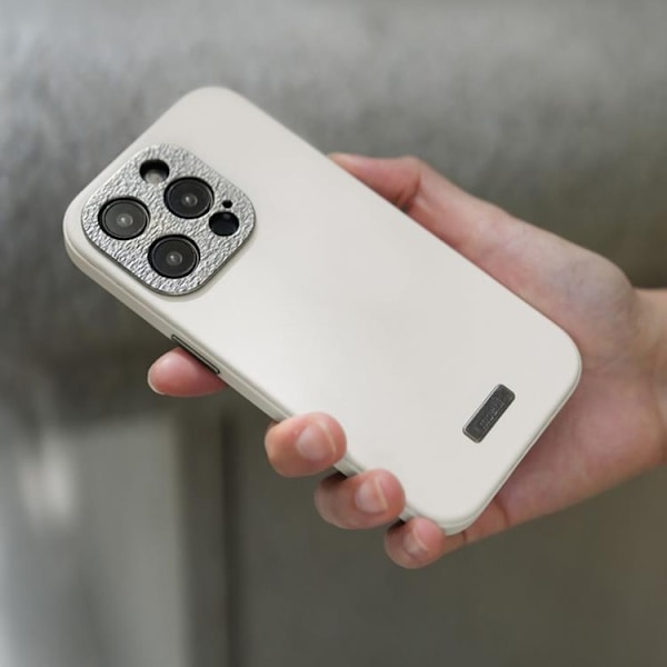 Moshi iPhone 15 Plus Mobilskal Magsafe Napa - Äggtoddy Vit