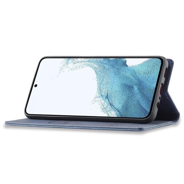 LC.IMEEKE Samsung Galaxy A54 5G Plånboksfodral Konstläder - Blå