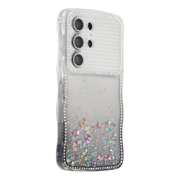 Mobilskal för Samsung Galaxy S26 Ultra Glitter TPU - Gradient Svart