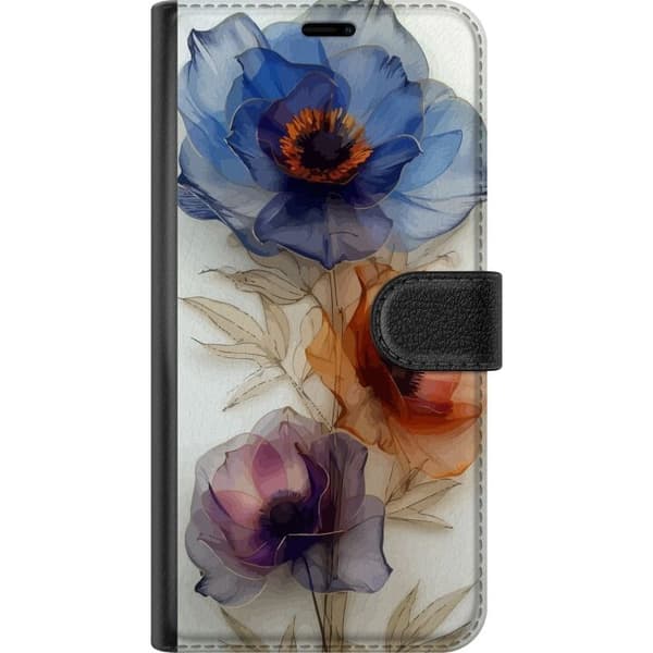 Plånboksfodral till OnePlus Nord 2 5G med Silkesblommor