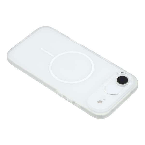 Mobilskal till iPhone Air MagSafe med Glitter Lins Frame - Transparent Transparent