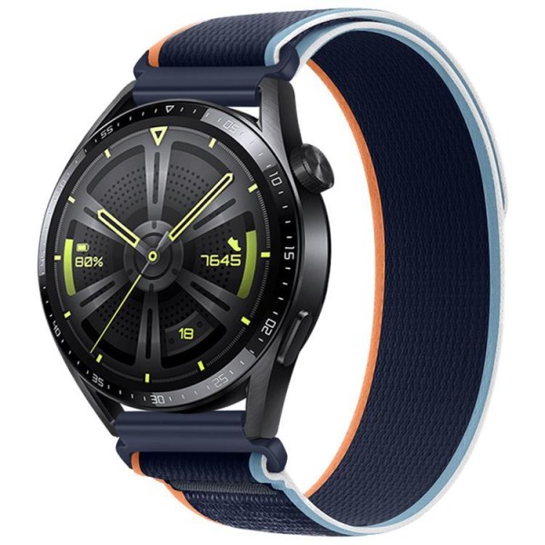 Galaxy Watch 6 Classic (43 mm) Armbånd Hoco Nylon - Marineblå