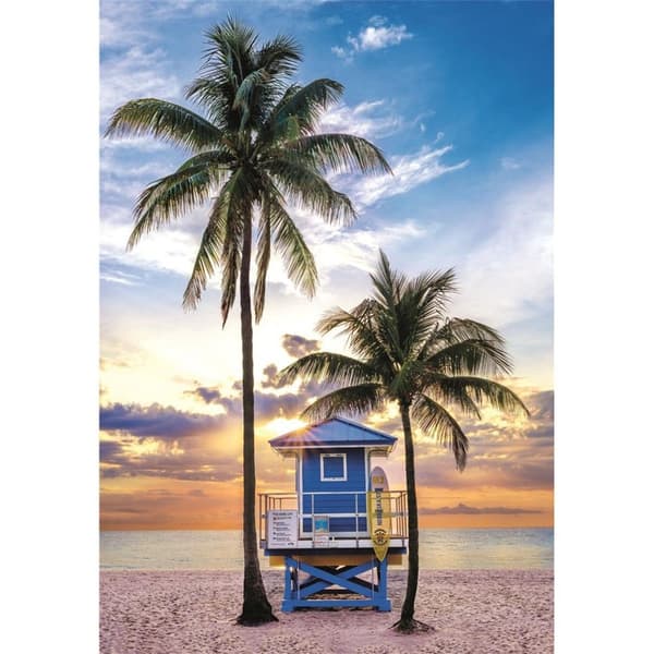 CLEMENTONI Pussel 500 Pcs CB High Quality Collection Miami Beach Florida