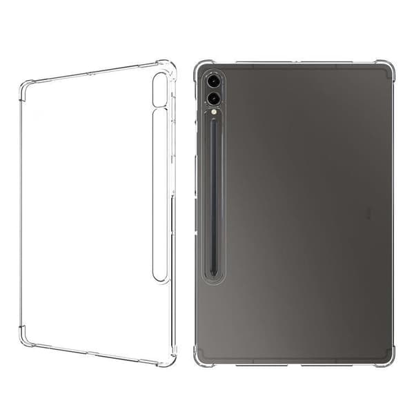Galaxy Tab S9 Ultra Skal TPU Shockproof - Läpinäkyvä Transparent
