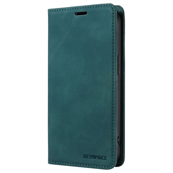 BETOPNICE 003 för Xiaomi 14 Pro Plånboksfodral Konstläder - Grön