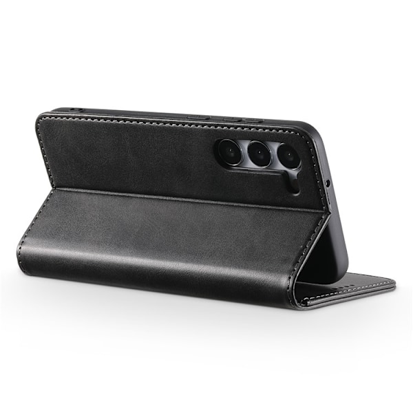 SUTENI Galaxy S23 Plus Plånboksfodral Kickstand Flip - Svart