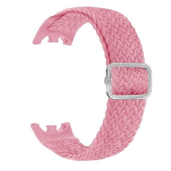 Beline Mi Band 10/9/8 Nylon Armbånd - Lyserød