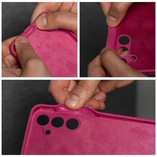 Mobilskal till Galaxy A36 5G Silikon 2mm - Rosa Rosa