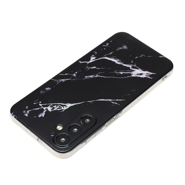 Mobilskal för Samsung Galaxy S26 Plus Marmortryck TPU - Svart