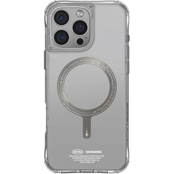 Skinarma Telefontaske til iPhone 16 Pro Max MagSafe Saido - Titanium Grå