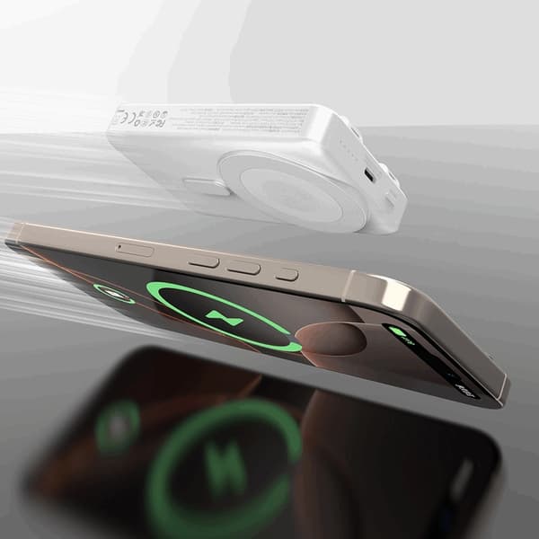 Dudao Strømbank 10000mAh 22.5W K12 PD USB-A/USB-C - Sort Svart
