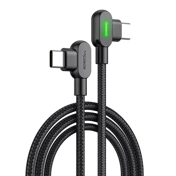 MCDODO USB-C - USB-C 60W Kabel 1.5M CA-808 - Svart Svart