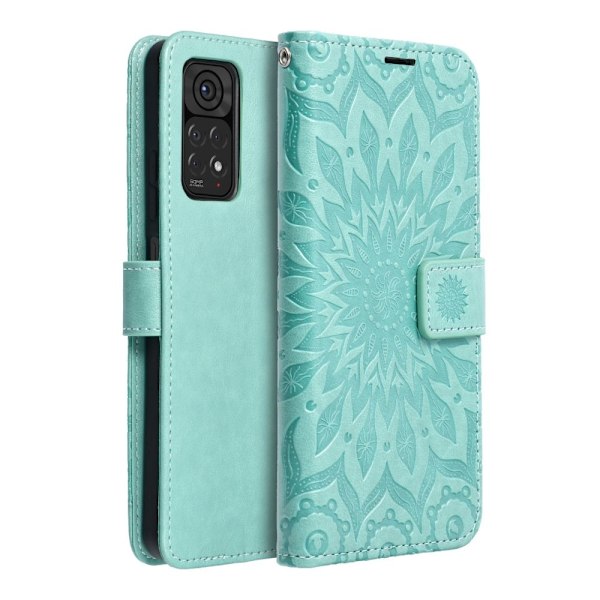 Xiaomi Redmi Note 11 Pro 4G/5G Fodral Mezzo - Mandala Grön